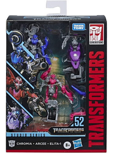 Transformers Studio Series 52 Deluxe Chromia Arcee Elita-1
