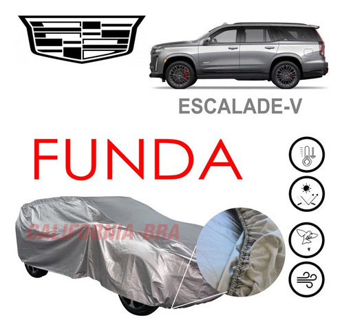 Protector Cubierta Eua Cadillac Escalade V Corta 2023