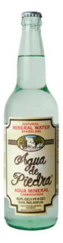 Agua De Piedra Con Gas 650ml