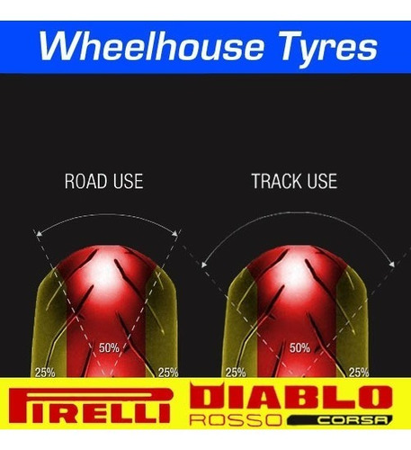 Cubierta Pirelli 180 55 17 Zr Diablo Rosso Corsa 73w Cbr Fas