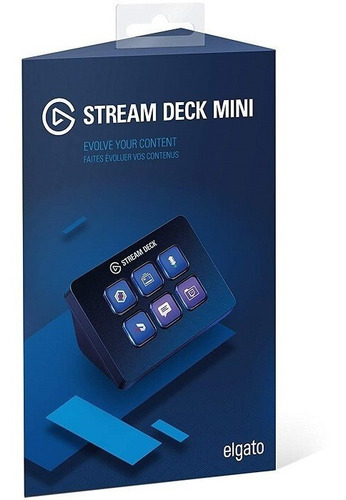 Imagen 1 de 5 de Elgato Stream Deck 10gai9901 Usb 6 Teclas Negro 10gai9901