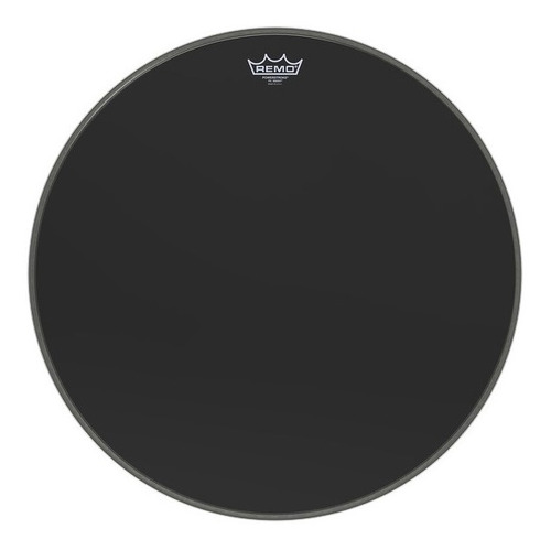 Parche Remo Usa Powerstroke 3 Ebony - Para Bombo 22 Pulgadas