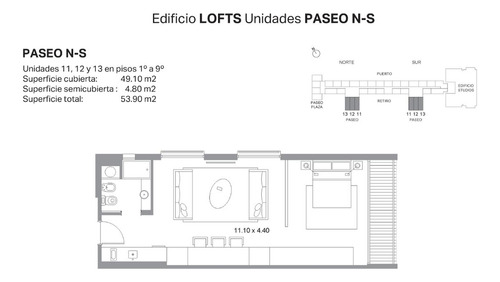 Excelente Loft Alquiler Ideal Para Studio A Estrenar En Con Cochera. Distrito Quartier, Retiro.