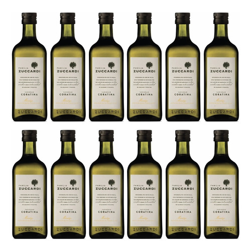 Familia Zuccardi Aceite De Oliva Coratina 250 Ml Caja X 12