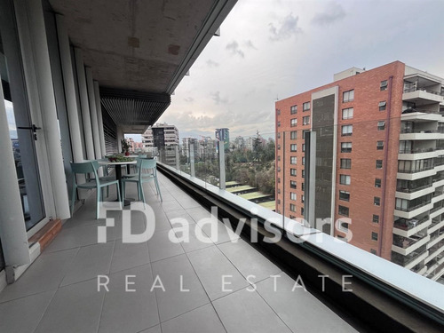 Amoblada Alto Estándar Con Terraza En Ed Clase A El Golf