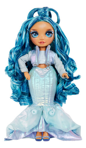 Muñeca De Moda Rainbow High Winter Wonderland Blue