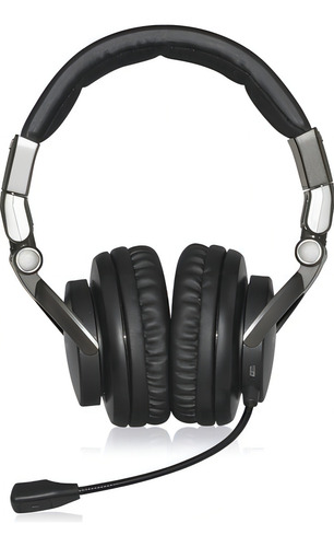 Auricular Behringer Bb 560m Con Micrófono Bluetooth Color Gris