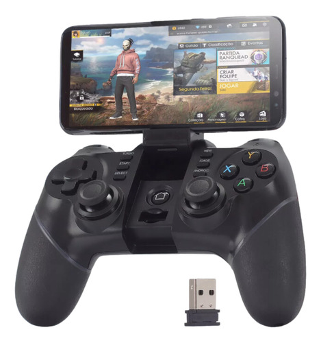 Controle Joystick Ipega 9076 Android Cel Gamepad Pc Ps3