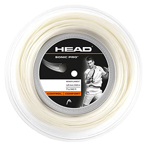 Head Sonic Pro Tennis Racket String 660' Reel - 17 Gauge Mon