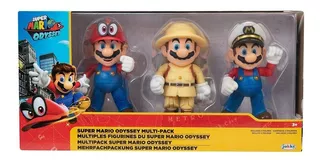 Multipack Super Mario Oddysey De 4 Pulgadas