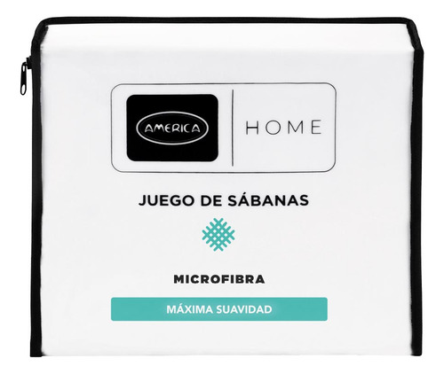 Juego De Sabanas Matrimoniales Microfibra Blancas Blanco