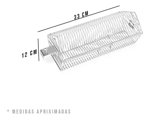 Espeto Giratório Elétrico com Tridente Inox e Cesto - Espetos, Grelhas, e  Acessórios.