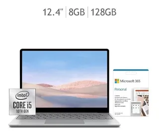 Microsoft Surface Laptop Go 12.4 Core I5 8gb 128gb Platinum