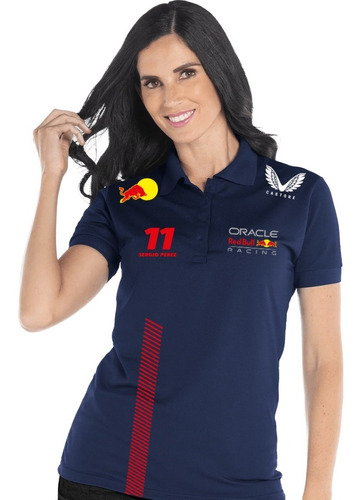 Playera Checo Perez Formula 1 Red Bull Polo 2023 Sergio Sp11