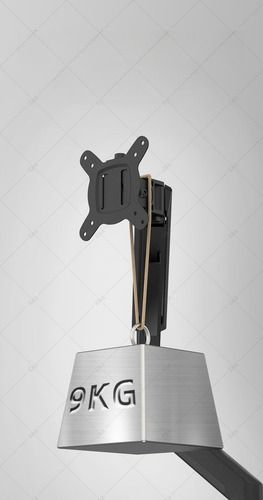 Soporte Monitor Doble Escritorio Tv/monitor 2 Brazos 17-27