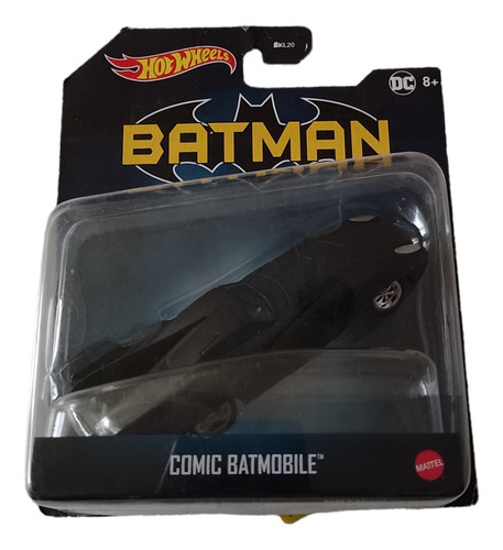 Hot Wheels Premium Batman Comic Batmobile 1:50 Negro