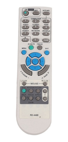 Control Remoto Del Proyector Rd-448e Para El Proyector Nec V