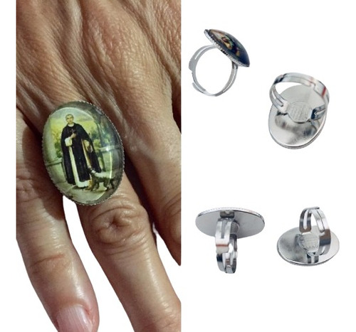 46 Anillos Autoajustable De San Martin De Porres