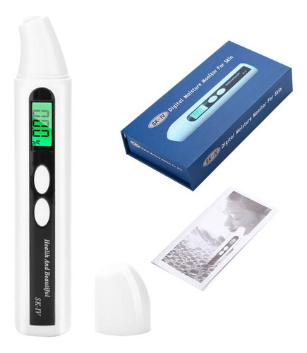 Tester Piel Digital Lcd Para Facial Analisis Humedad Aceite