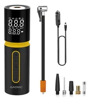 Comprar Compresor De Aire Portátil Gadnic Inalámbrico Negro Recargable