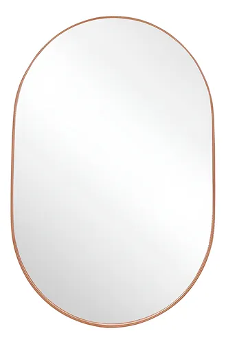 Espelho do Pinterest de Parede Rei Dos Vidros Orgânico Pílula 44x...