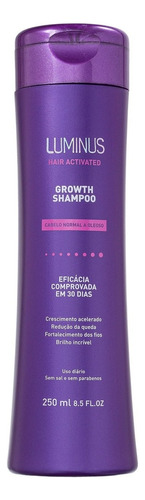 Luminus Hair Growth - Shampoo Para Cabelos Normais A Oleosos