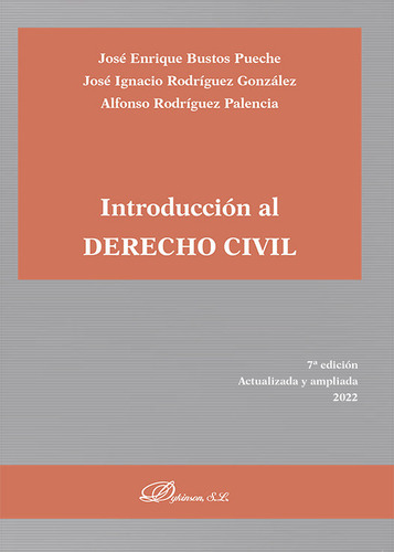 Libro Introduccion Al Derecho Civil - Bustos Pueche, Jose...