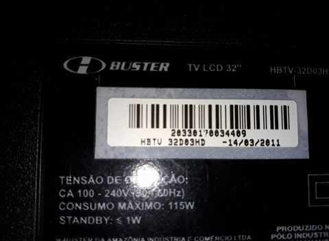 Placa T-con Tv Buster Hbtv-32d03hd--com Flat
