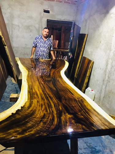 Imagen 2 de 2 de Cubierta De Parota En Resina