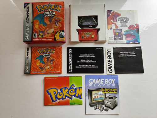 Pokemon Firered Version Full Juego Fisico Gameboy Advance 