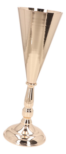 Vaso De Ferro Forjado Dourado, Estilo Europeu, Decorativo Re