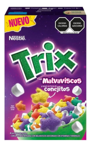 3 Pzas Cereal Nestlé Trix Con Malvaviscos 230 G