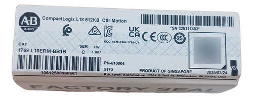 1769-l18erm-bb1b Allen-bradley Controlador Estandar