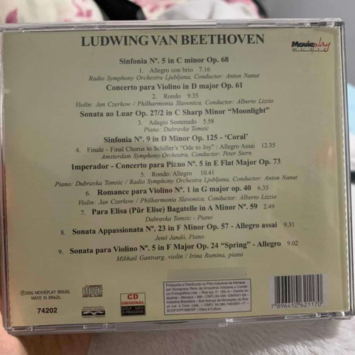 Cd: Beethoven The Essential Digital Recording Raro