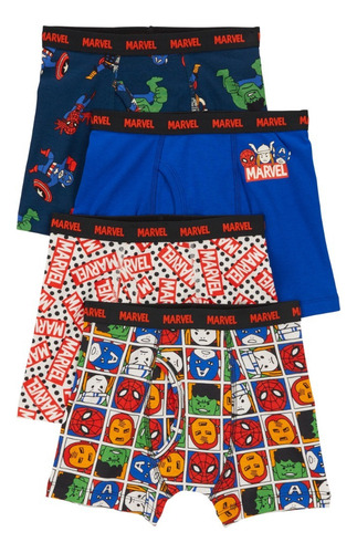 Paquete 4 Calzoncillos Boxer De Niño 3r542210 Carters ®