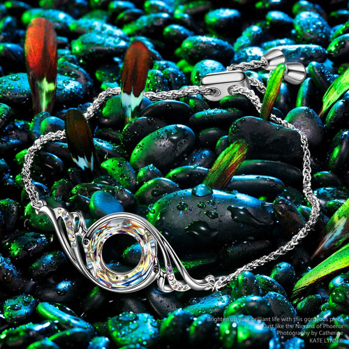 Pulsera Rise From The Ashes Phoenix De Kate Lynn Hecha Co...