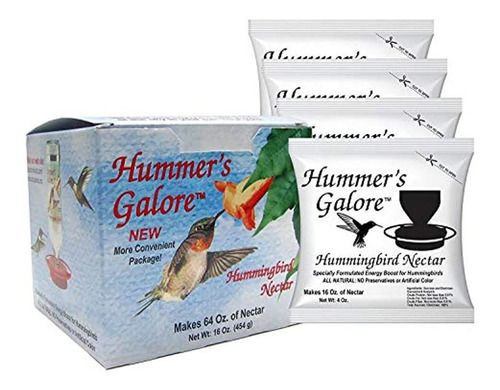Hummers Galore Hummingbird Food Todo El Nectar Del Colibri N
