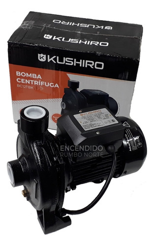 Bomba Centrifuga 1/2 Hp 18mts Kushiro Bc12tbk Mafacha