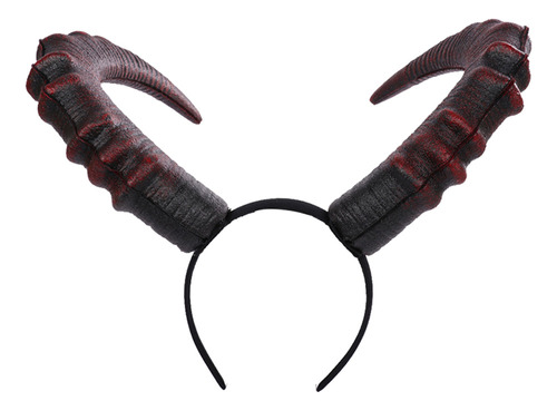 Diademas Con Cuerno De Diablo Para Hombre, Cosplay