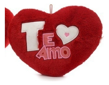 Corazón De Peluche Te Quiero Te Amo Importado Amor