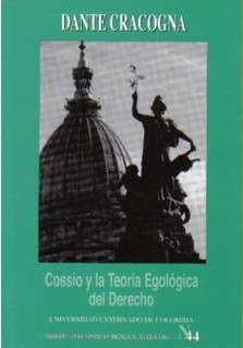 Cossio Y La Teoría Ecológica Del Derecho (libro Original)