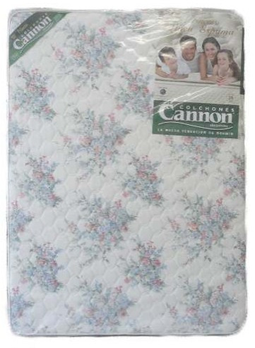Imagen 4 de 4 de Colchon 90x190x20 Cannon Princess 1 Plaza Envios Gratis Caba