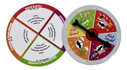 Pringles Pop Quiz Juego De Mesa