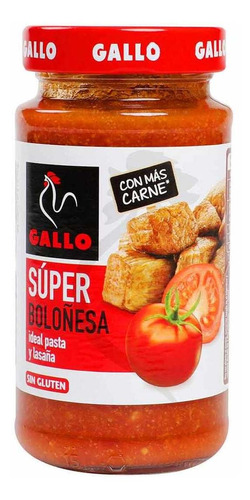 Salsa Gallo Para Pasta Super Boloñesa 400g