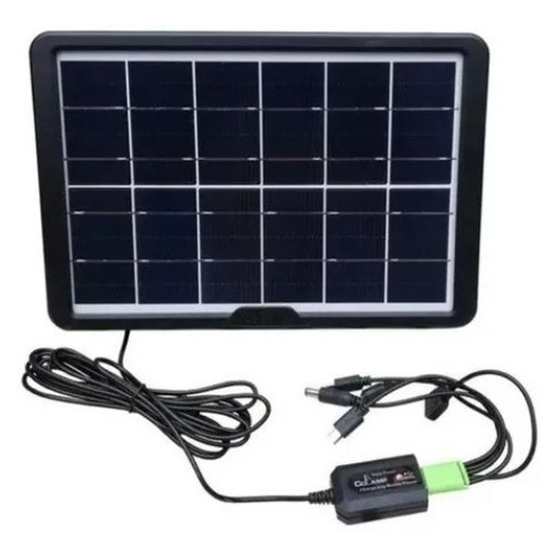 Panel Solar Cargador Celular 8w 6v Energía Solar Cl-680