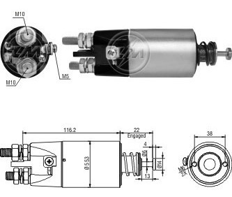 Automatico Arranque Volkswagen 13.180/15.180/17210 Volvo 24v