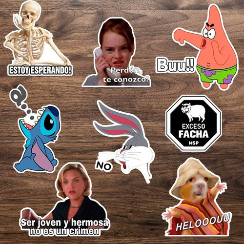 Stickers Autoadhesivos Calcomanías Personalizadas