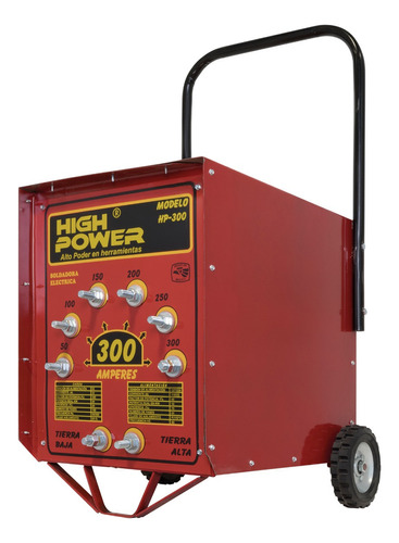 Planta Para Soldar 300 A High Power Hp-300 Color Rojo