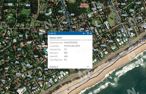 Imagen 2 de 2 de Terreno En Rincón Del Indio - Punta Del Este Brava