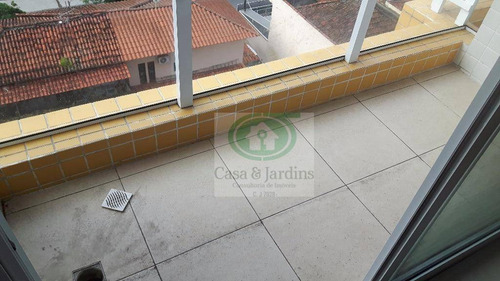 Imagem 3 de 26 de Apartamento Para Alugar, 50 M² Por R$ 2.300,00/mês - Campo Grande - Santos/sp - Ap5038